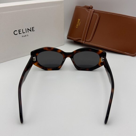 Celine Triomphe Brown Women's Sunglasses - Picture 3 of 6